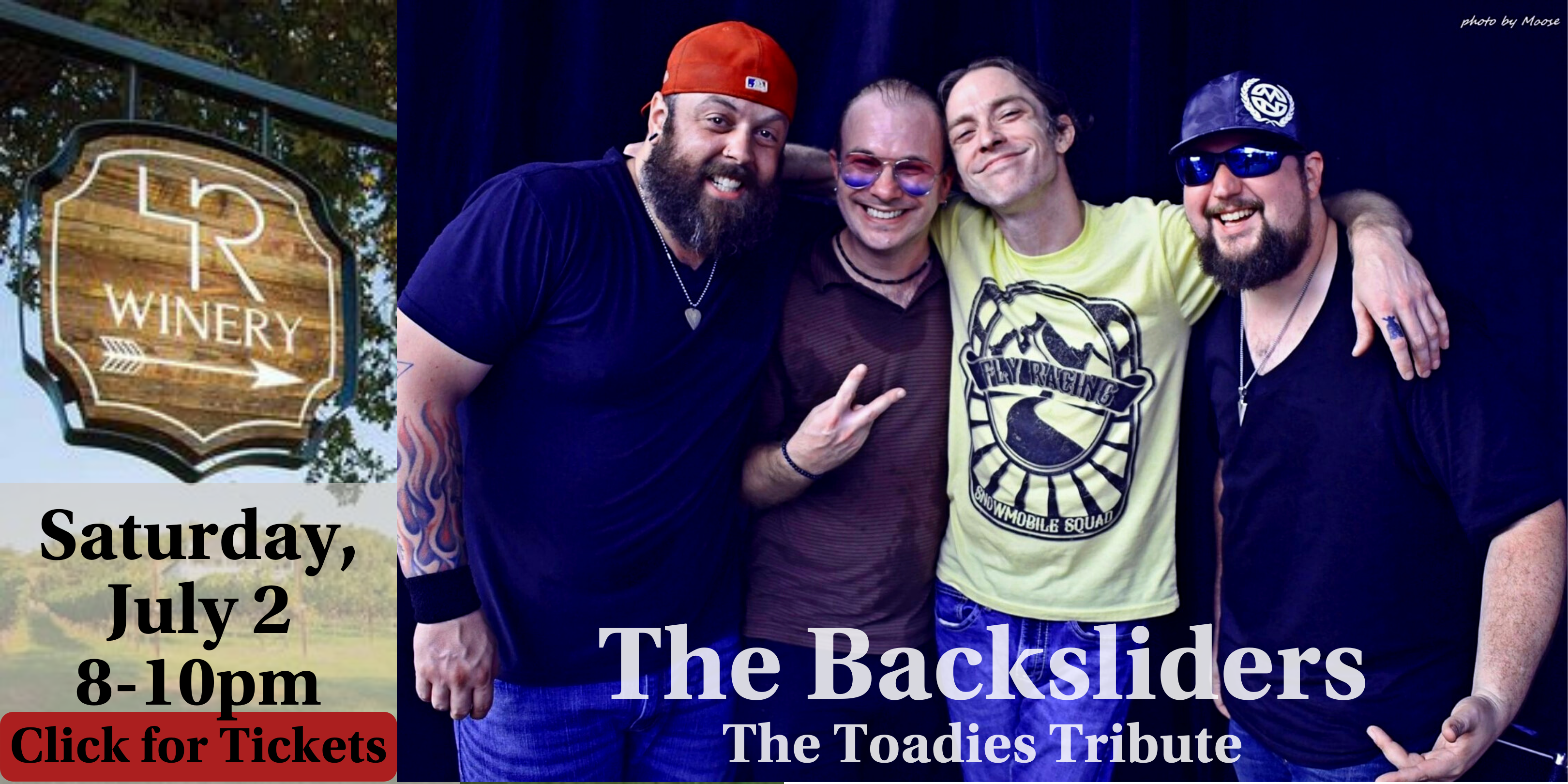 The Backsliders: The Toadies Tribute